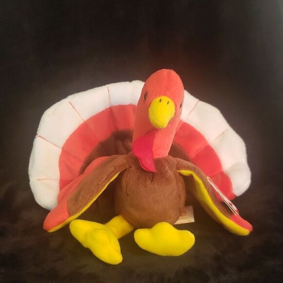 Ty Other - Vintage 1996 Ty Beanie Baby GOBBLES the Turkey